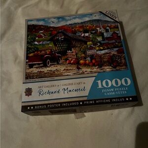 1000 Piece Jigsaw Puzzle with Autumn Scene